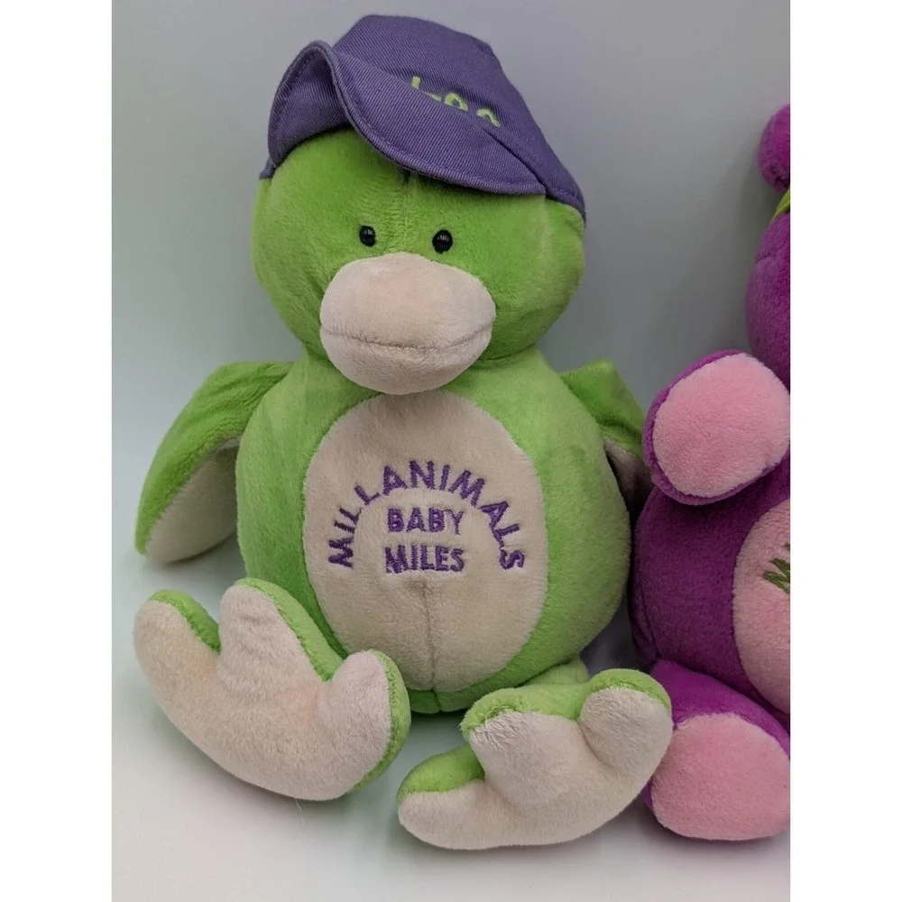 Commonwealth Millanimals‎ Baby Melody Miles Miron Mitzi Plush 11 Inch Lot of 4